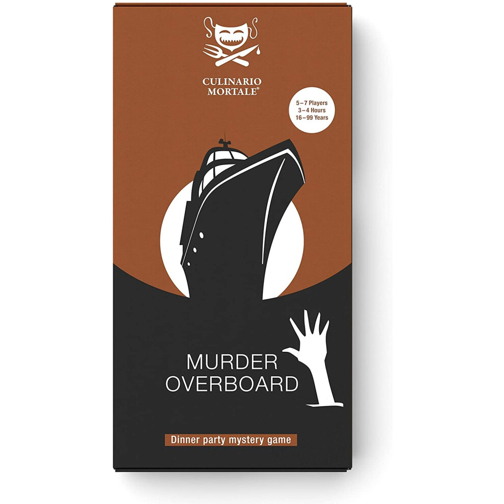 Culinario Mortale Murder Overboard Â Murder Mystery Party Game for 5-7 Players