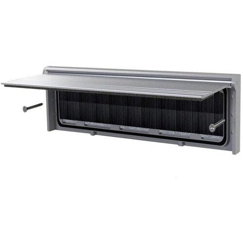 Letter Box Cover with Brush & Flap for Internal OR External Use