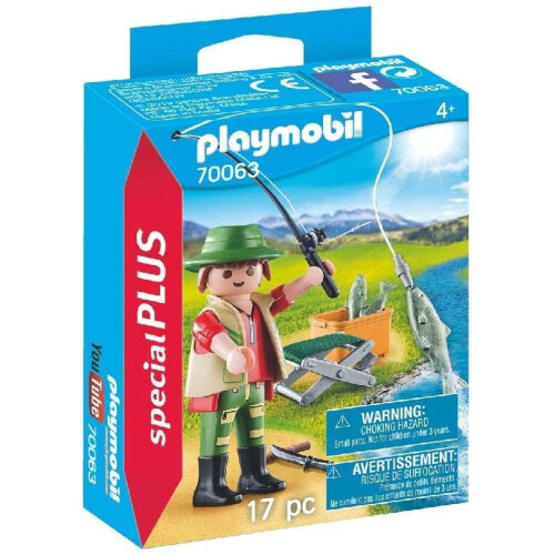 PLAYMOBIL Playmobil 70063 Special Plus Fisherman