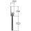 STORMGUARD 02SR0190838A Draught excluder, 838mm (2'9'), Aluminium 5