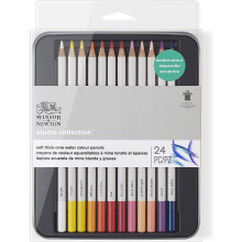 Winsor & Newton Studio Collection Water Colour Pencils - Set of 24