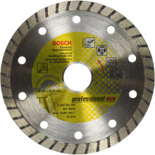 BOSCH Diamant-Trennscheibe Professional für Universal turbo - 125 x 22,23 x 2 x 10 mm