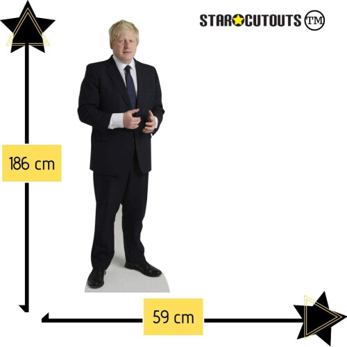 Star Cutouts Cut Out of Boris Johnson 1