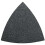 10 triangles abrasifs non perforés Grain 60 à 240 1