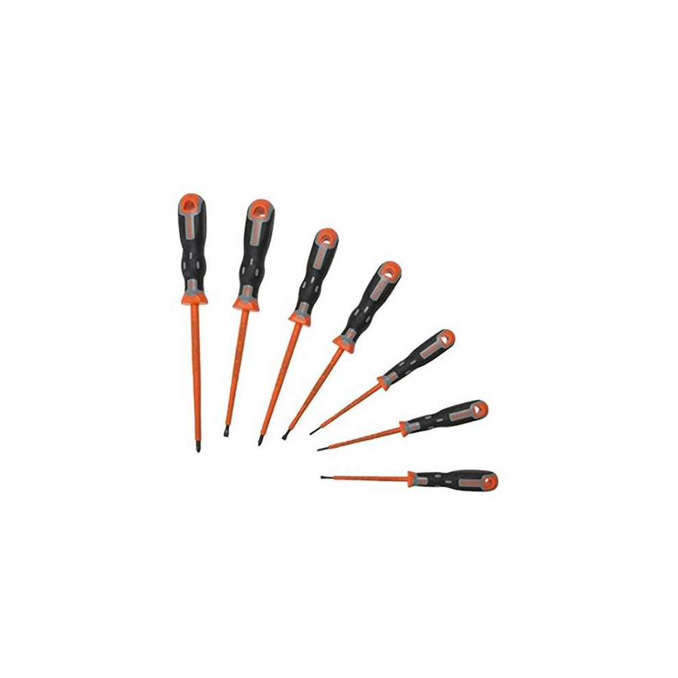 Bahco 202032 Tekno Plus Vde Screwdriver Set In Wallet (7 Pieces)