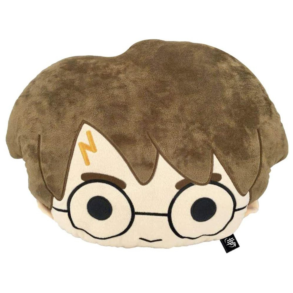 Harry Potter Official Plush Cushion, 16 Inches, Brown, 14.5 X 16 Inches