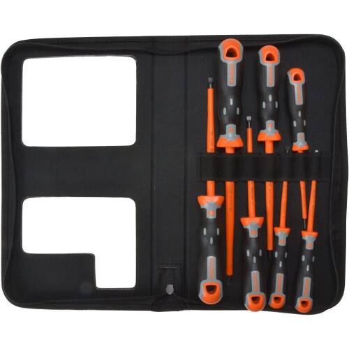 Bahco Bahco 202032 Tekno Plus VDE Screwdriver Set in Wallet (7 Pieces) 2
