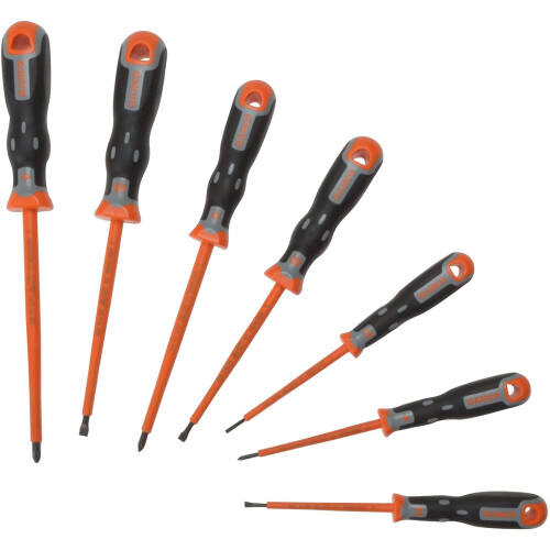 Bahco Bahco 202032 Tekno Plus VDE Screwdriver Set in Wallet (7 Pieces) 1