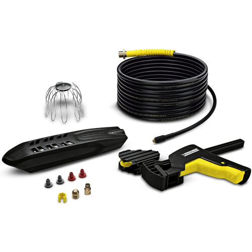 Kärcher Kärcher 20 m Pipe and Guttering Cleaning Kit, Pressure Washer Accessory