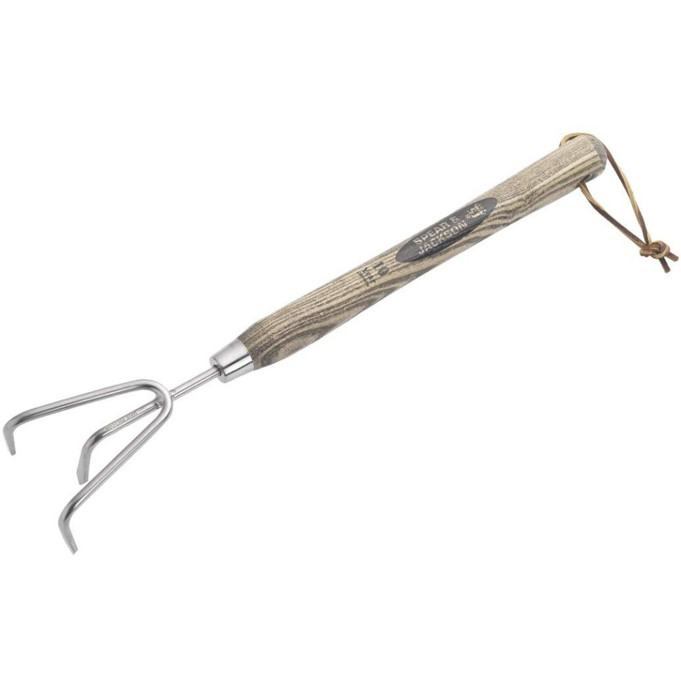 Spear & Jackson - Traditional Long Handled Stainless 3 Prong Cultivator 12'