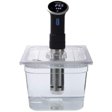 SousVideTools 11.6L Water Bath Polycarbonate Container and Custom Cut Lid for use with Anova Sous Vide Circulators