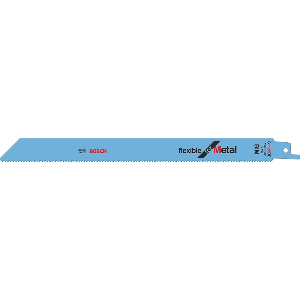 Bosch Professional 2608656019 Flex Metal UniShank S1122 BF, Blue, 1 x 5 S1122BF
