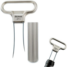Monopol Two-prong Cork Puller'Ah-so' (Waiter's Friend), Superfine Polished, Satin Finished