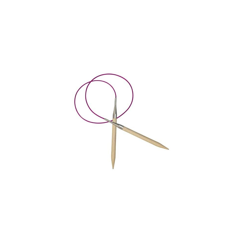 Knitpro 150 Cm X 7 Mm Basix Fixed Circular Needles, Birch