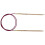 KnitPro 80 cm x 7 mm Basix Fixed Circular Needles, Birch 2