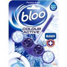 Bloo Colour Active Bleach Toilet Rim Block, 50 g