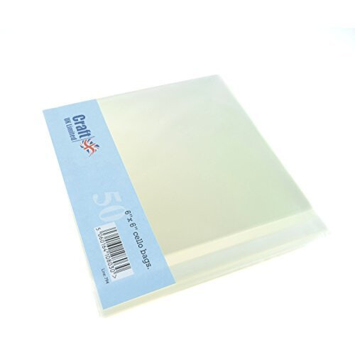 Craft UK 794 6X6 50 Cello Bags 2