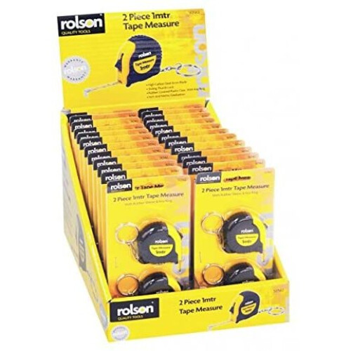 Rolson Rolson Tape Measure, 1 m - 2 Pieces 2