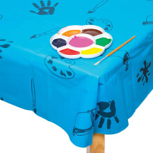 Baker Ross Tablecover, Blue, 150cm x 150cm