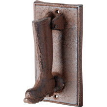 Fallen Fruits DB54 Cast Iron Wellie Boot Door Knocker - Brown