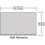 Extra Thick Draught Excluder Strip (3.5m White Rubber Foam for gaps 4-7mm) 2