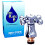 Cross Head Chrome Plated Tap Conversion Kit, Silver, 0.5-Inch 1
