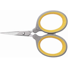 Westcott E-30420 00 3 inch Titanium Nitride Bonded Super Soft Grip Scissor - Grey/Yellow