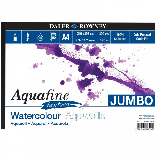Aquafine WC Texture Pad A4 300G 50SH