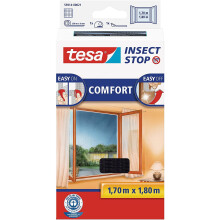Tesa Mosquito, Fly And Insect Screen For Inward Opening Windows 1.7 M X 1.8 M (max) Anthracite