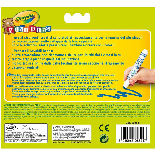Crayola Crayola - 8 Mini Kids Markers 1