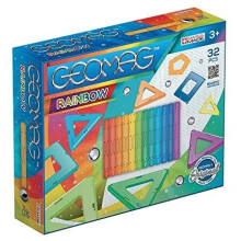 Geomag 370 Rainbow Rainbow-32 pcs, Warm and Cold Colours, 32 Pieces