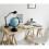 Exerz Educational World Globe (Large 25cm) Swivel Rotating Globe - Dia 25cm 5