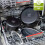 GreenPan GreenPan CC001663-001 Memphis Pan Set, Black 4