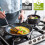 GreenPan GreenPan CC001663-001 Memphis Pan Set, Black 3