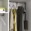 Emuca 7086213 Pull-Down Hanging Wardrobe Rail, Adjustable 600-830mm, Moka Painted Finish 4