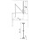 Emuca 7086213 Pull-Down Hanging Wardrobe Rail, Adjustable 600-830mm, Moka Painted Finish 3