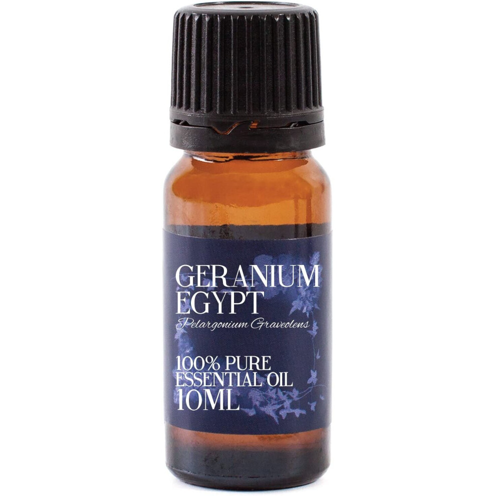 Mystic Moments | Geranium Egypt Essential Oil - 10Ml - 100% Pure