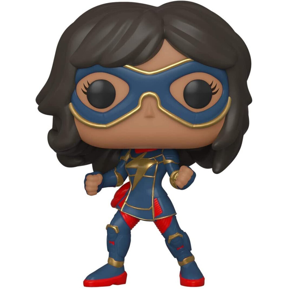 Funko 47760 POP Marvel: Avengers Game-Kamala Khan (Stark Tech Suit Collectible Toy, Multicolour