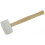 Silverline Silverline 633608 White Rubber Mallet, 16 oz 1
