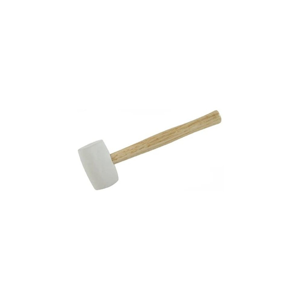 Silverline 633608 White Rubber Mallet, 16 oz