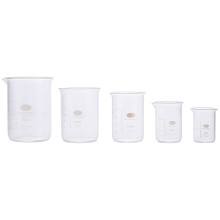 Glass Measuring Beaker Set | Low Form Beakers, Measuring Cups, Borosiliate Beakers