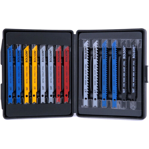 Rolson Rolson Jigsaw Blade Assort - 14 Pieces