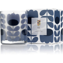 Orla Kiely Lavender Scented Candle, 200g, Purple, 8.5 x 8.5 x 10 cm