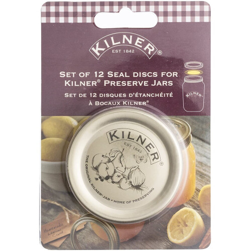 Kilner Pack of 12 Replacement Discs for Kilner Preserving Jars
