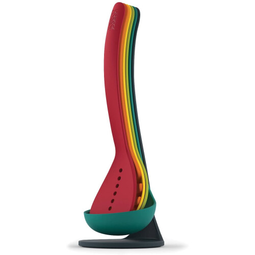 Joseph Joseph Joseph Joseph Nest Utensils Plus Set, Classic - Multi-Colour, 5 Piece Set