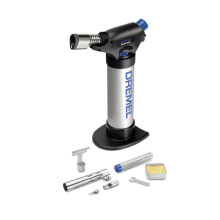 Dremel VersaFlame 2200 Stationary Butane Burner with 4 Attachments for Soldering, Shrinking, Welding & Heat Gun (Cordless)