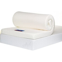 Bodymould Memory Foam Mattress Topper with Cover, 4 inch - UK Super King