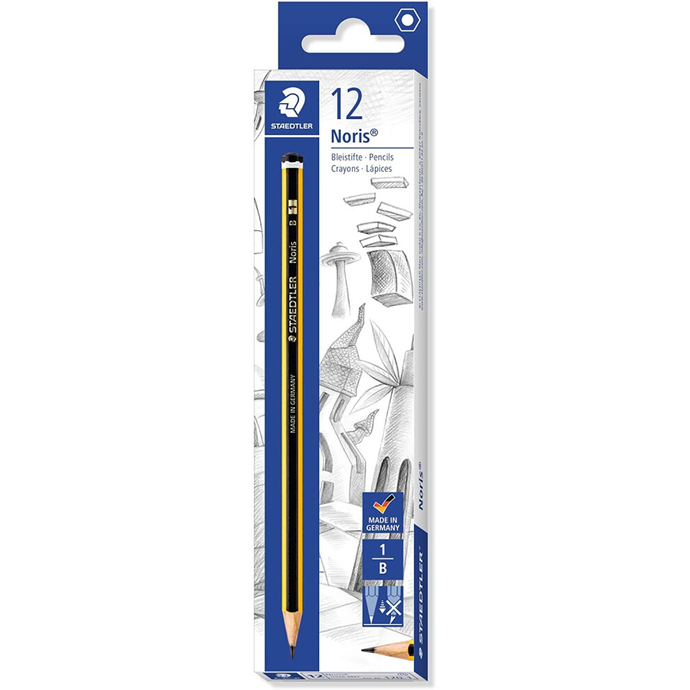 Staedtler 120-1 Noris Pencils B (Box of 12)