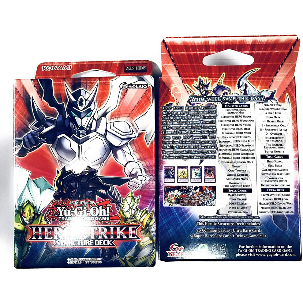 Yu-Gi-Oh! Tcg: Hero Strike Structure Deck