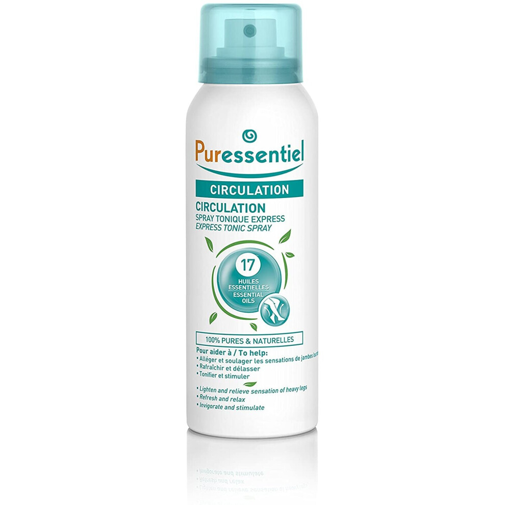 Puressentiel Circulation Spray With 17 Essential Oils, 100 Ml